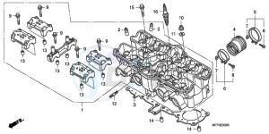 CB13009 Europe Direct - (ED / MME TWO) drawing CYLINDER HEAD