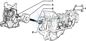 Skipper 125 drawing Crankshaft