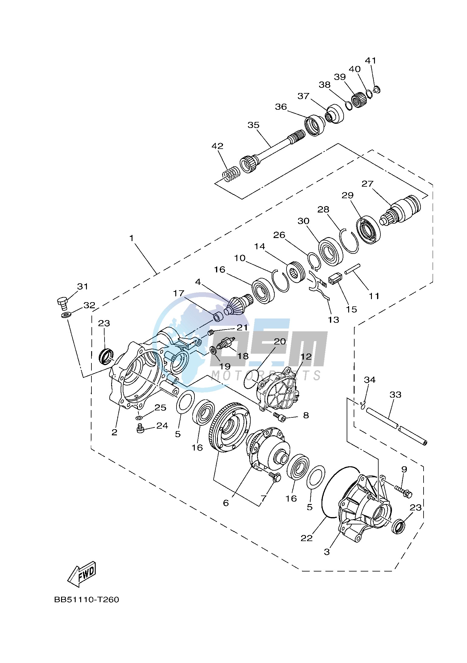 FRONT DIFFERENTIAL