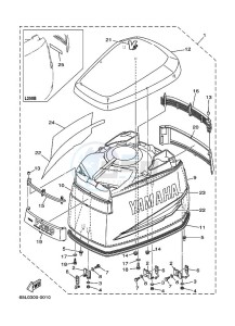 250B drawing FAIRING-UPPER