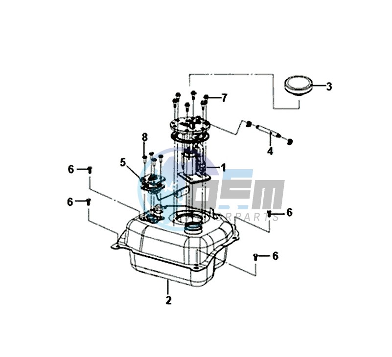 FUEL TANK / FUEL REGULATOR