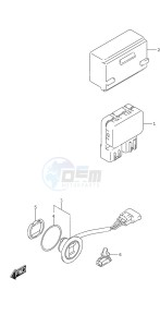 DF 30A drawing PTT Switch - Remote Control