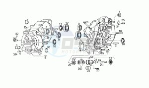 RS 125 drawing Crankcase