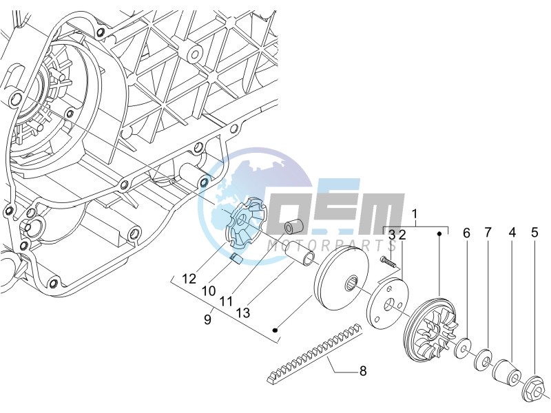 Driving pulley