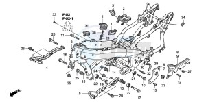 GL1800A drawing FRAME BODY