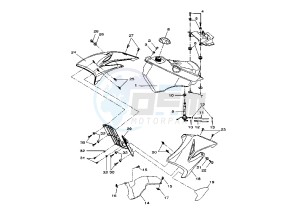 DT R - DT X 50 drawing FUEL TANK