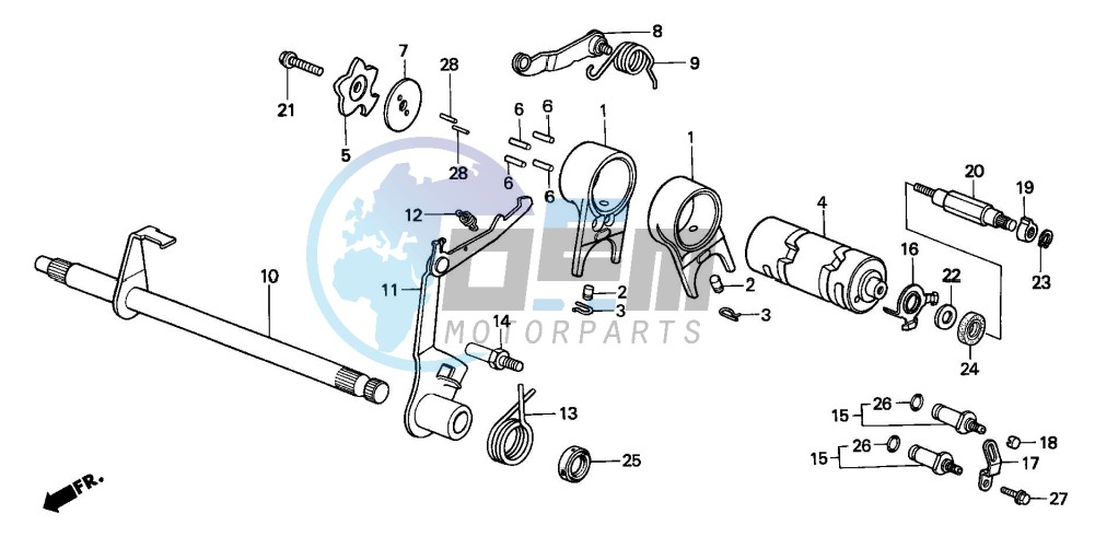 GEARSHIFT DRUM