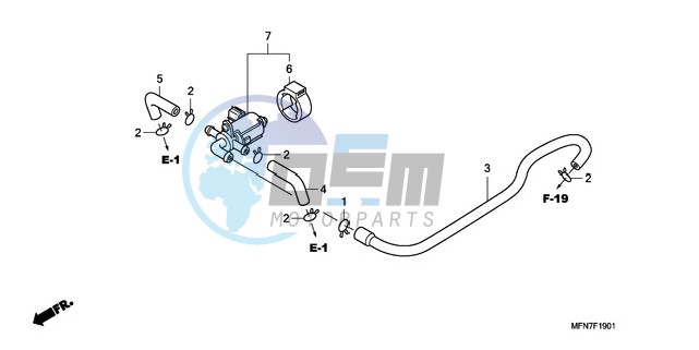 AIR INJECTION CONTROL VALVE