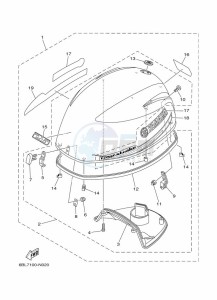 FT25FETL drawing TOP-COWLING