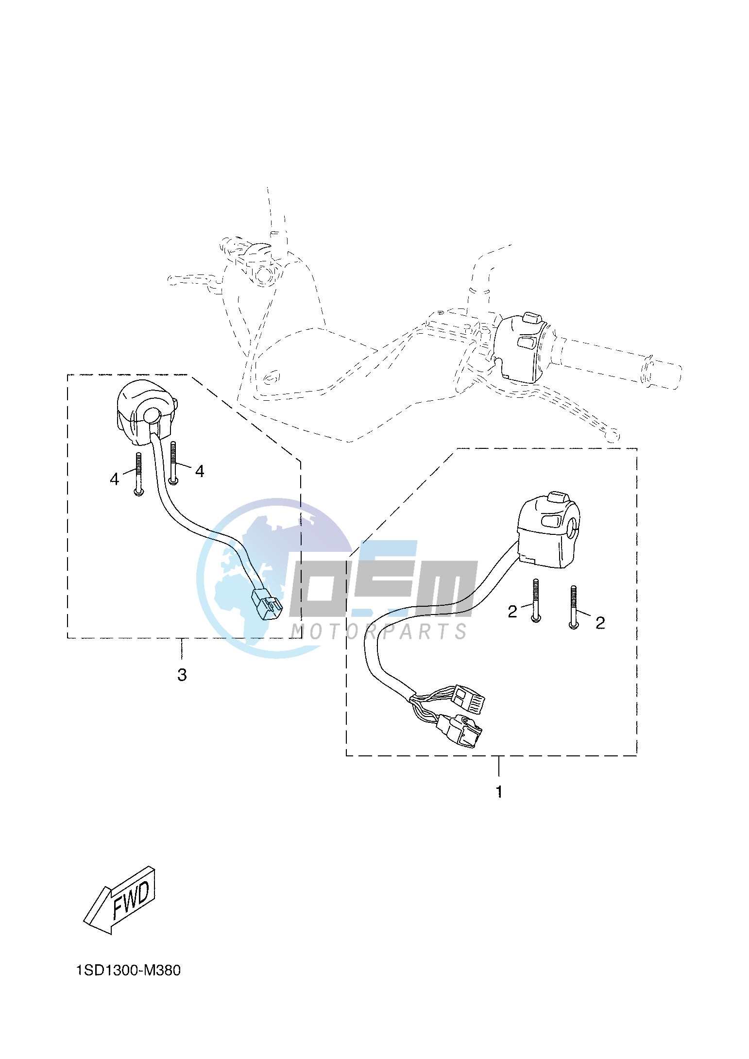 HANDLE SWITCH & LEVER