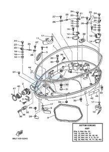 F350AETU drawing BOTTOM-COVER-1