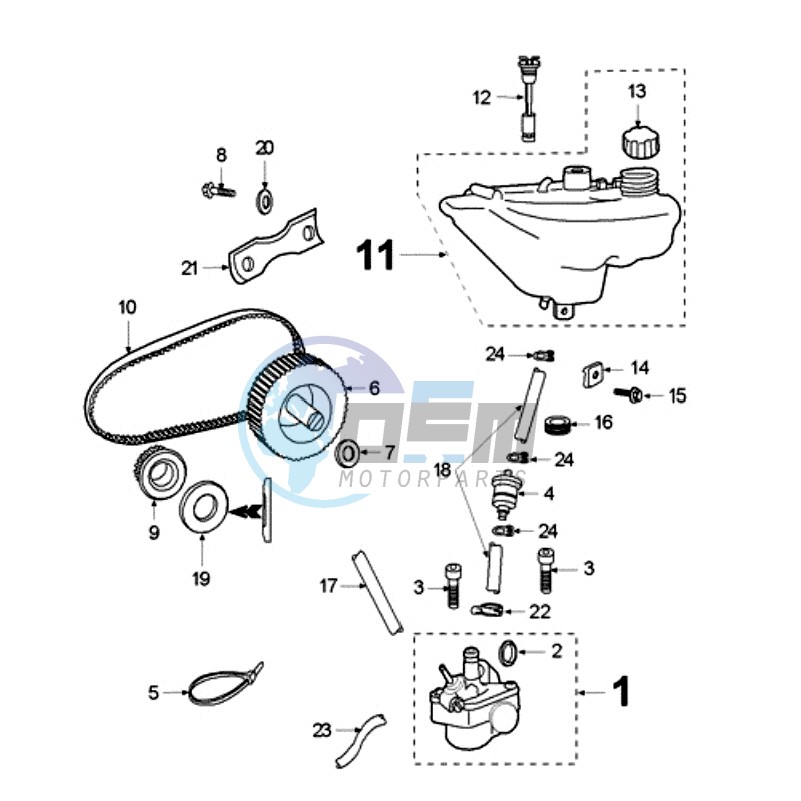 OIL TANK / OIL PUMP