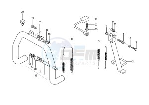 X9 180 Amalfi drawing Stands