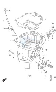 DF 70A drawing Oil Pan