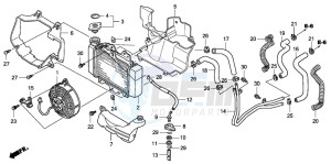 SH125S drawing RADIATOR