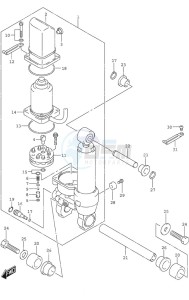 DF 25A drawing Tilt Cylinder