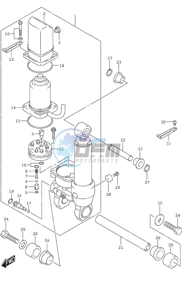 Tilt Cylinder