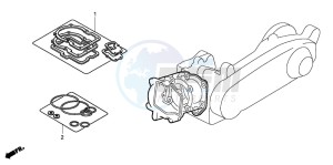 NSS250 JAZZ drawing GASKET KIT A