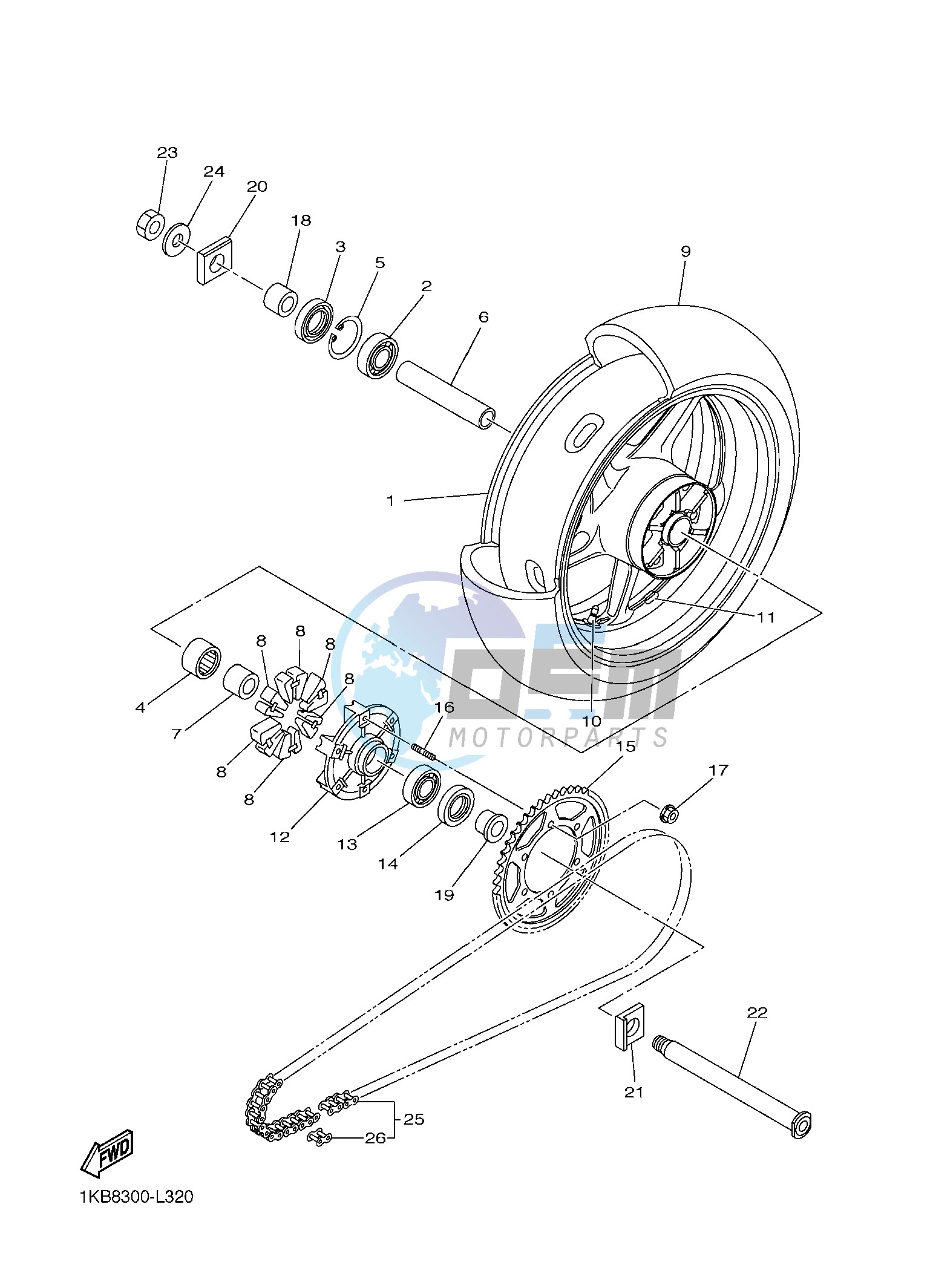 REAR WHEEL