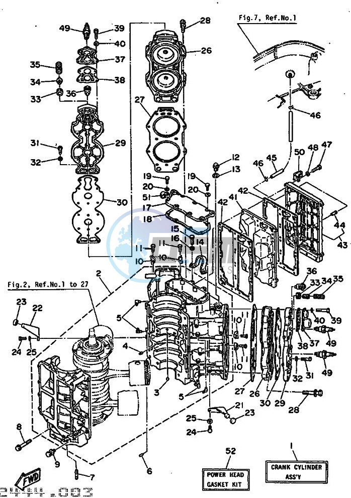 CYLINDER--CRANKCASE