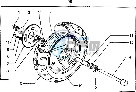 Front wheel