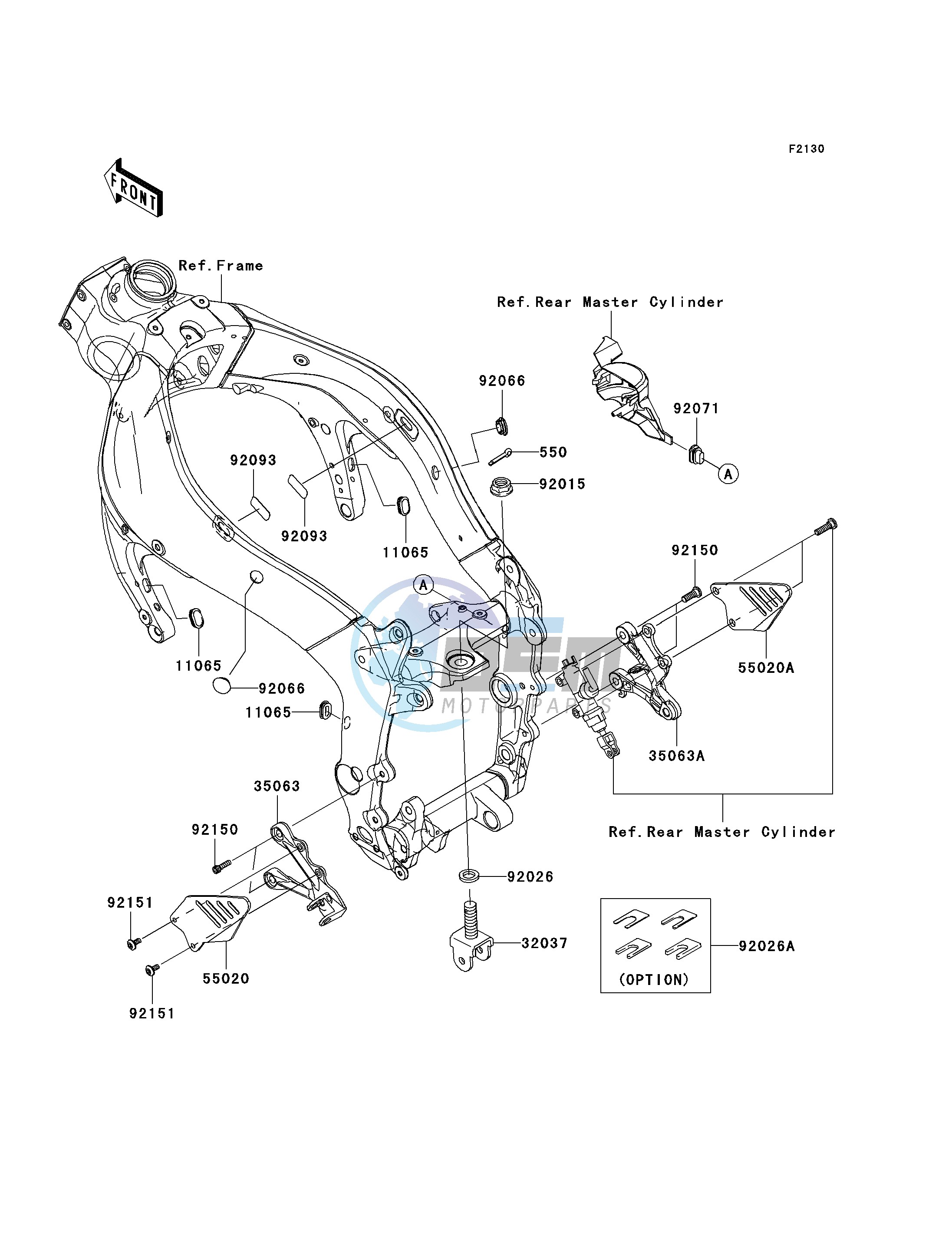 FRAME FITTINGS-- FRONT- -