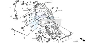 CBR1000RA9 U / ABS MME SPC drawing RIGHT CRANKCASE COVER