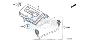 TRX420TMA Europe Direct - (ED / 2WD) drawing METER