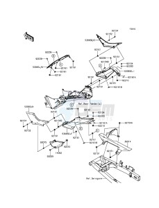 Z300 ER300AGF XX (EU ME A(FRICA) drawing Side Covers/Chain Cover