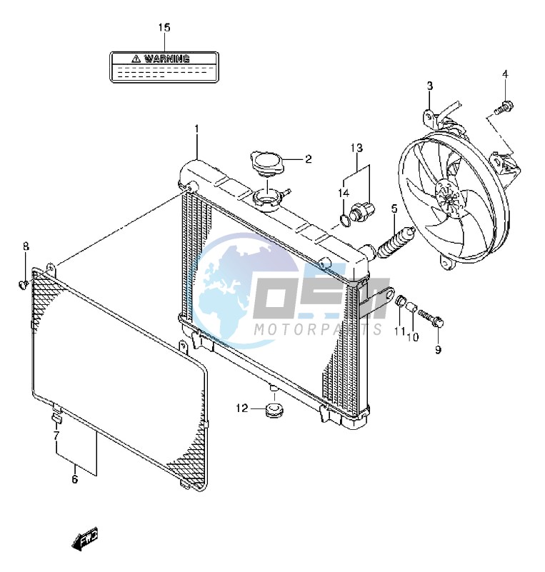 RADIATOR (LT-A750XL3 P24)