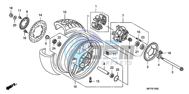 REAR WHEEL