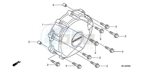 CBR1000RR9 Australia - (U / MME SPC) drawing A.C. GENERATOR COVER (CBR 1000RR)