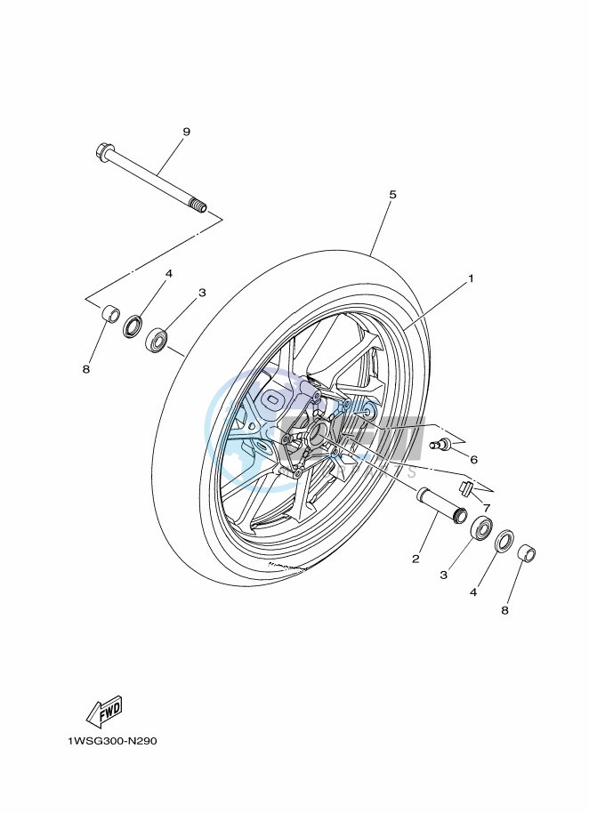 FRONT WHEEL