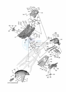 MT-09-SP MTN890D (BAMP) drawing FENDER