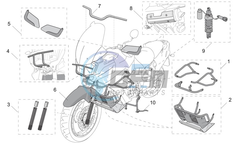 Acc. - Cyclistic components