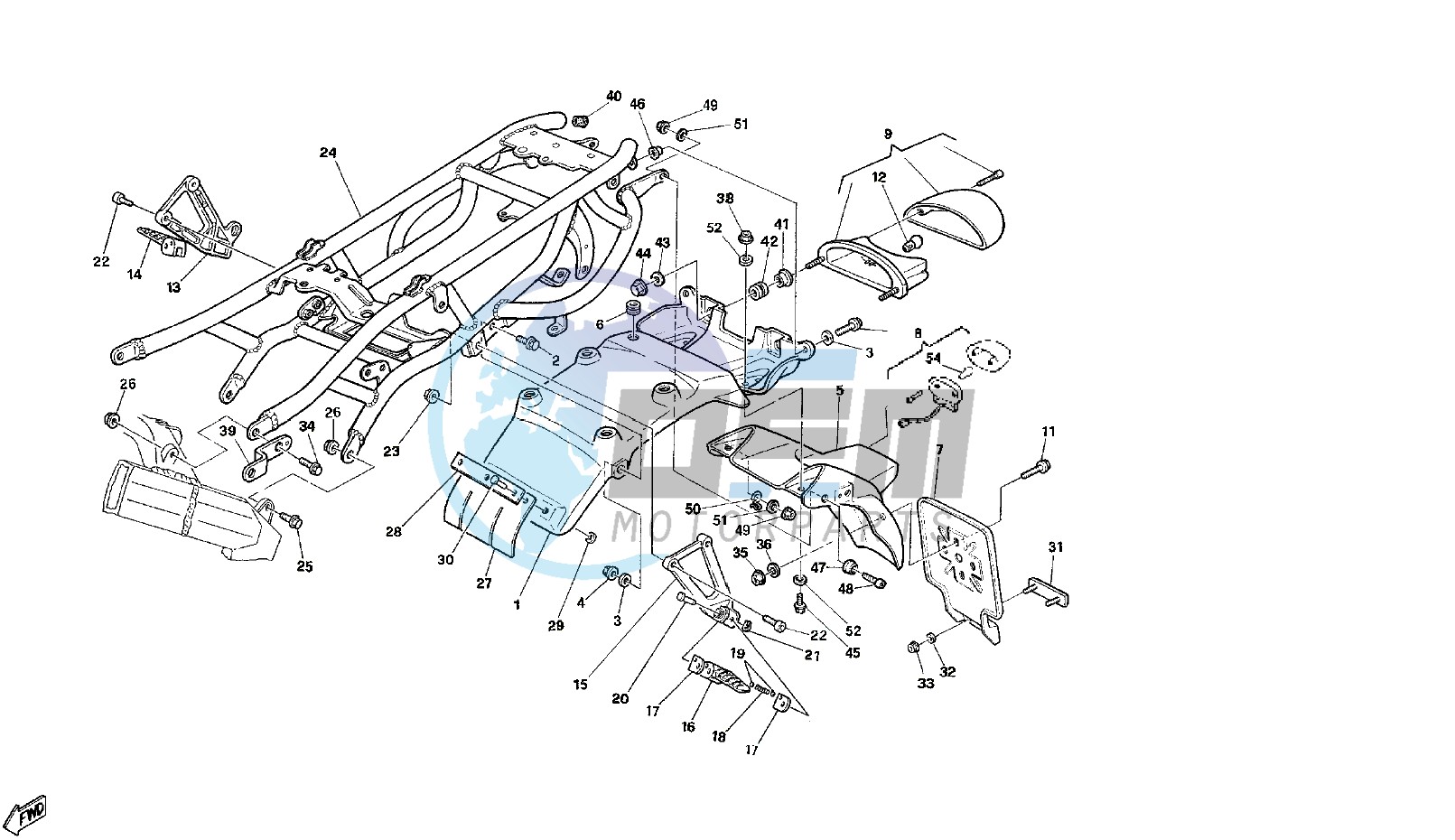 REAR FRAME