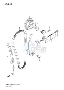 LT-A700X (P28-P33) drawing CAM CHAIN