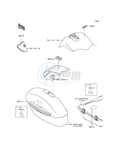 VULCAN_1700_VOYAGER_ABS VN1700BDF GB XX (EU ME A(FRICA) drawing Labels