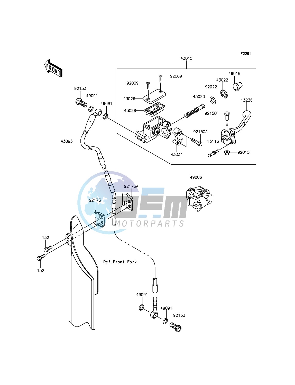 Front Master Cylinder