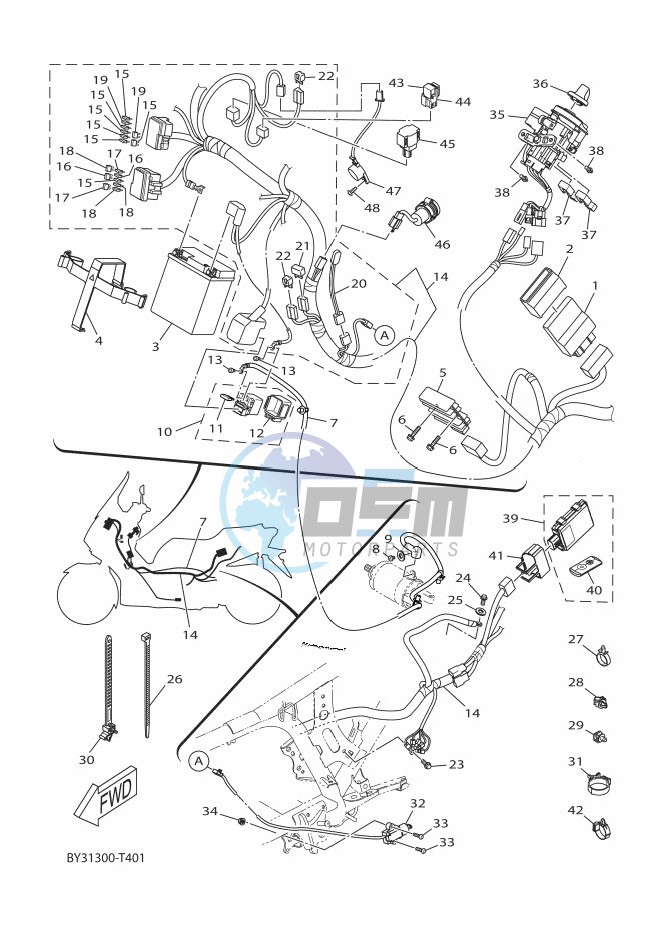 M. CYLINDER FOR DISK BRAKE