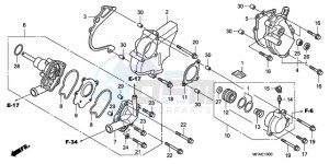 CBF1000T9 Ireland - (EK) drawing WATER PUMP