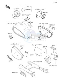 VN 1500 A [VULCAN 88] (A1-A5) [VULCAN 88] drawing LABEL