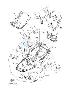 XP500 T-MAX 530 (59CS) drawing SEAT 2