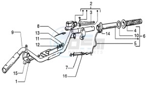 Liberty 50 ptt drawing Handlebars component parts