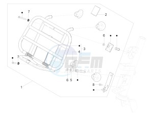 Primavera 150 4T 3V iGET ABS (EMEA) drawing Front luggage rack