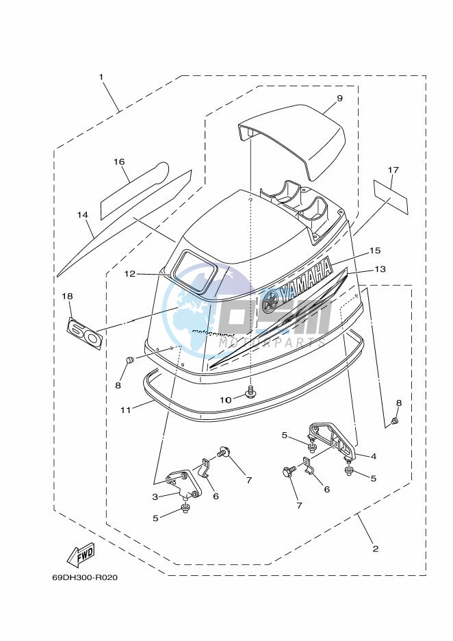 FAIRING-UPPER