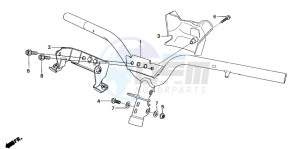 SGX50S drawing HANDLE PIPE/HANDLE COVER