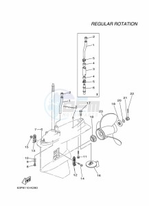 F150AETL drawing PROPELLER-HOUSING-AND-TRANSMISSION-2