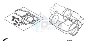 CBR600RAA Australia - (U / ABS) drawing GASKET KIT B