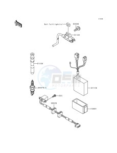 KLX 650 A [KLX650R] (A1-A3) [KLX650R] drawing IGNITION SYSTEM